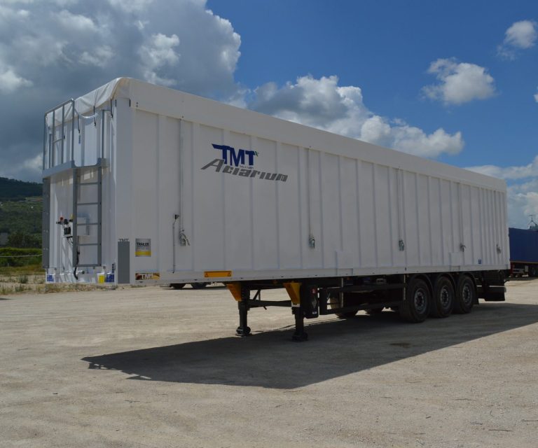 Schubboden Sattelauflieger TMT Moving Floor